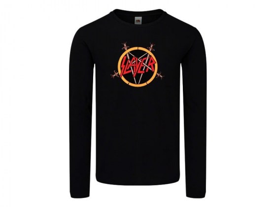 Camiseta Slayer Manga Larga Mujer